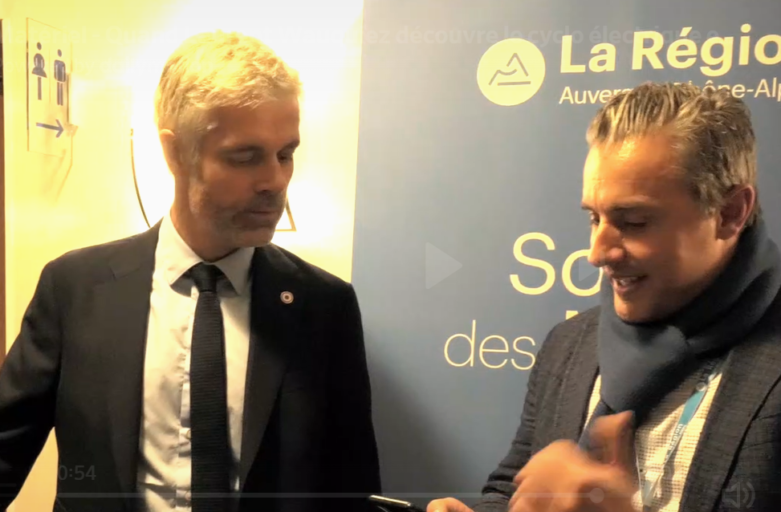 Coup de cœur de Laurent Wauquiez pour l’eTRICKS Police Municipale